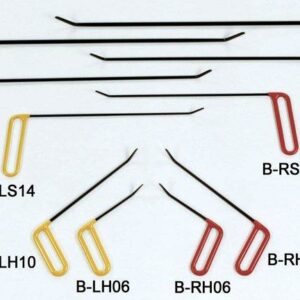 Dentcraft 10 Piece Straight Brace Tool Set - 5 Left & 5 Right