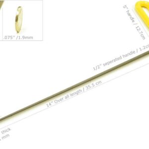 Dentcraft 14" Shaved Tool - Left