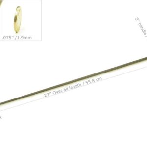 Dentcraft 22" Shaved Tool - Left