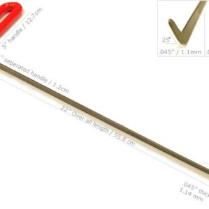 Dentcraft 22" Shaved Tool - Right