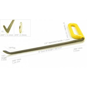 Dentcraft 8" Brace Tool - Left
