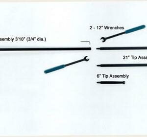 Dentcraft 8 Piece Collapsible Rod Set