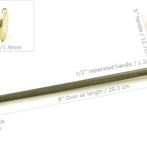 Dentcraft 8" Shaved Tool - Left