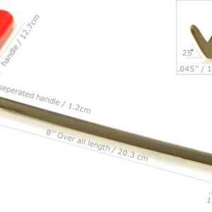 Dentcraft 8" Shaved Tool - Right